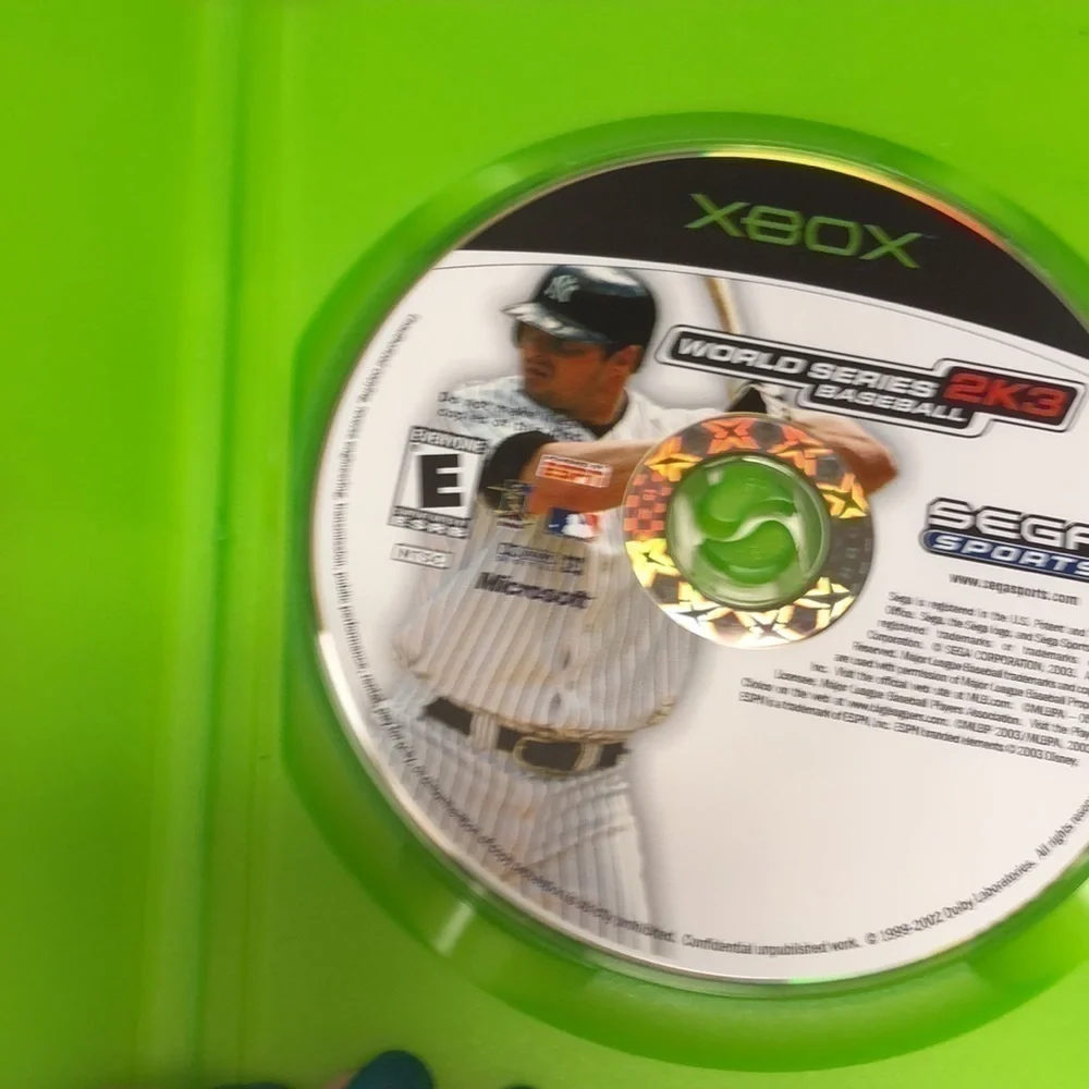 𝅺42. WORLD Series Baseball 2K3 XBOX Video Game